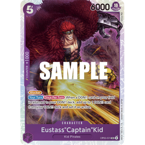 Eustass"Captain"Kid OP05-074 : CHARACTER AWAKENING OF THE NEW ERA
