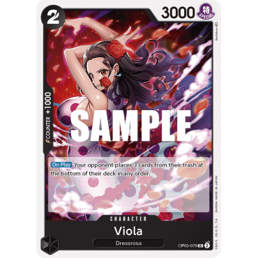 Carte Viola - CHARACTER de One Piece OP05-079
