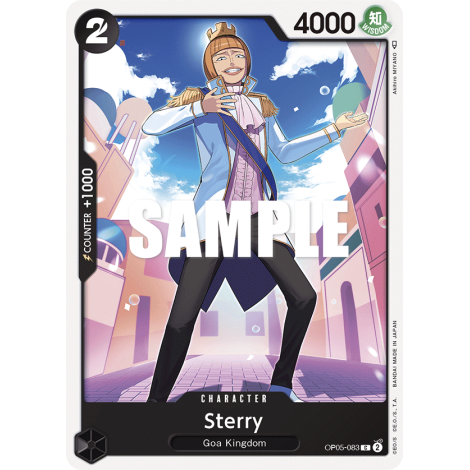 Carte Sterry - CHARACTER de One Piece OP05-083