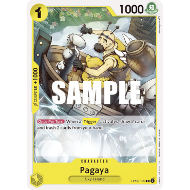 Pagaya OP05-109 : CHARACTER de One Piece AWAKENING OF THE NEW ERA [OP05]