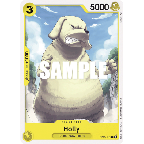 Holly, carte CHARACTER de l'extension AWAKENING OF THE NEW ERA [OP05]