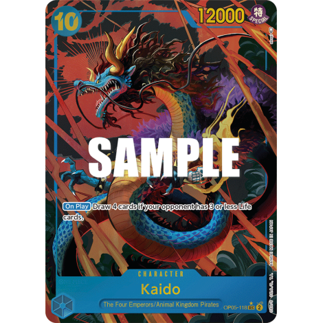 Kaido (V1), carte CHARACTER  AWAKENING OF THE NEW ERA [OP05]