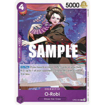 O-Robi, carte CHARACTER de l'extension AWAKENING OF THE NEW ERA [OP05]