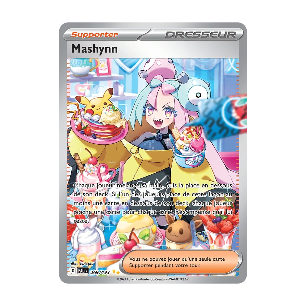 Mashynn 269/193 : Joyau Illustration spéciale rare de l'extension Pokémon Écarlate et Violet Évolutions à Paldea