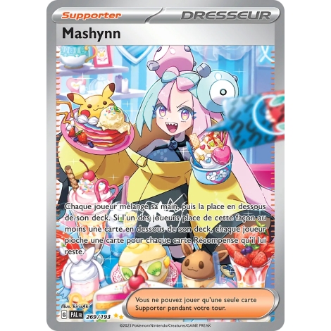 Mashynn 269/193 : Joyau Illustration spéciale rare de l'extension Pokémon Écarlate et Violet Évolutions à Paldea