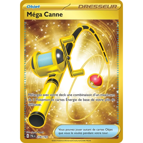 Méga Canne 276/193 : Joyau Hyper rare de l'extension Pokémon Écarlate et Violet Évolutions à Paldea