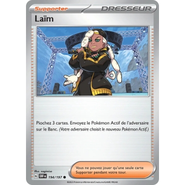 Laïm N°194/197 Brillante Écarlate et Violet Flammes Obsidiennes