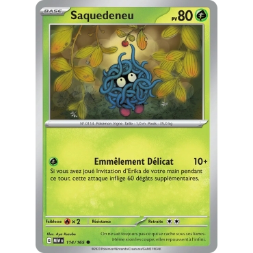 Saquedeneu - Commune (Brillante) de la série Écarlate et Violet 151