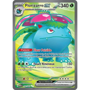 Carte Florizarre - Ultra rare de Pokémon Écarlate et Violet 151 182/165