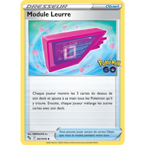 Module Leurre 067/078 : Joyau Peu commune (Brillante) de l'extension Pokémon Pokémon GO