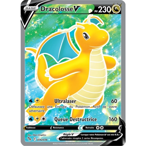 Découvrez Dracolosse, carte Ultra rare de la série Pokémon GO