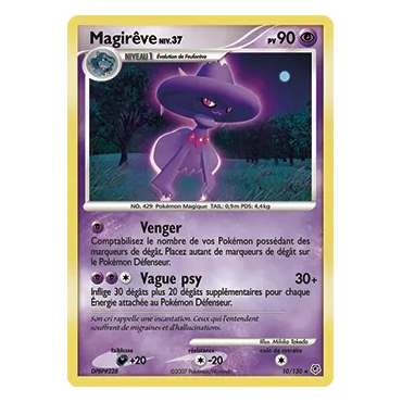 Découvrez Magirêve, carte Holographique rare de la série Diamant & Perle