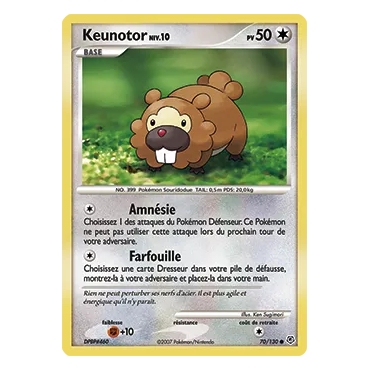 Découvrez Keunotor, carte Commune (Brillante) de la série Diamant & Perle