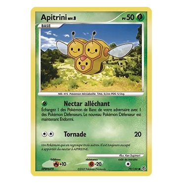 Découvrez Apitrini, carte Commune (Brillante) de la série Diamant & Perle