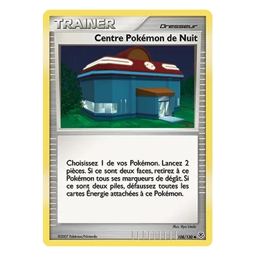 Centre Pokémon de Nuit 108/130 : Joyau Peu commune (Brillante) de l'extension Pokémon Diamant & Perle