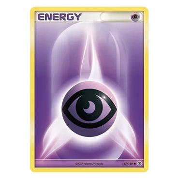 Carte Énergie Psy - Commune (Brillante) de Pokémon Diamant & Perle 127/130
