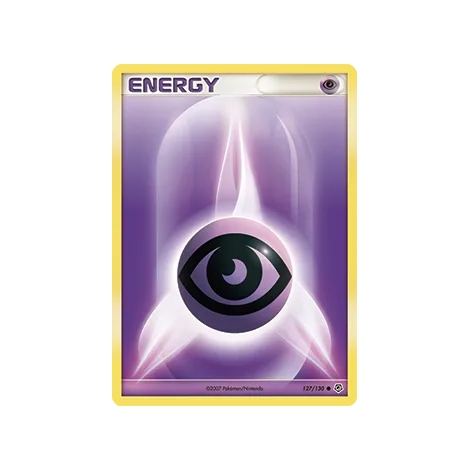 Carte Énergie Psy - Commune (Brillante) de Pokémon Diamant & Perle 127/130