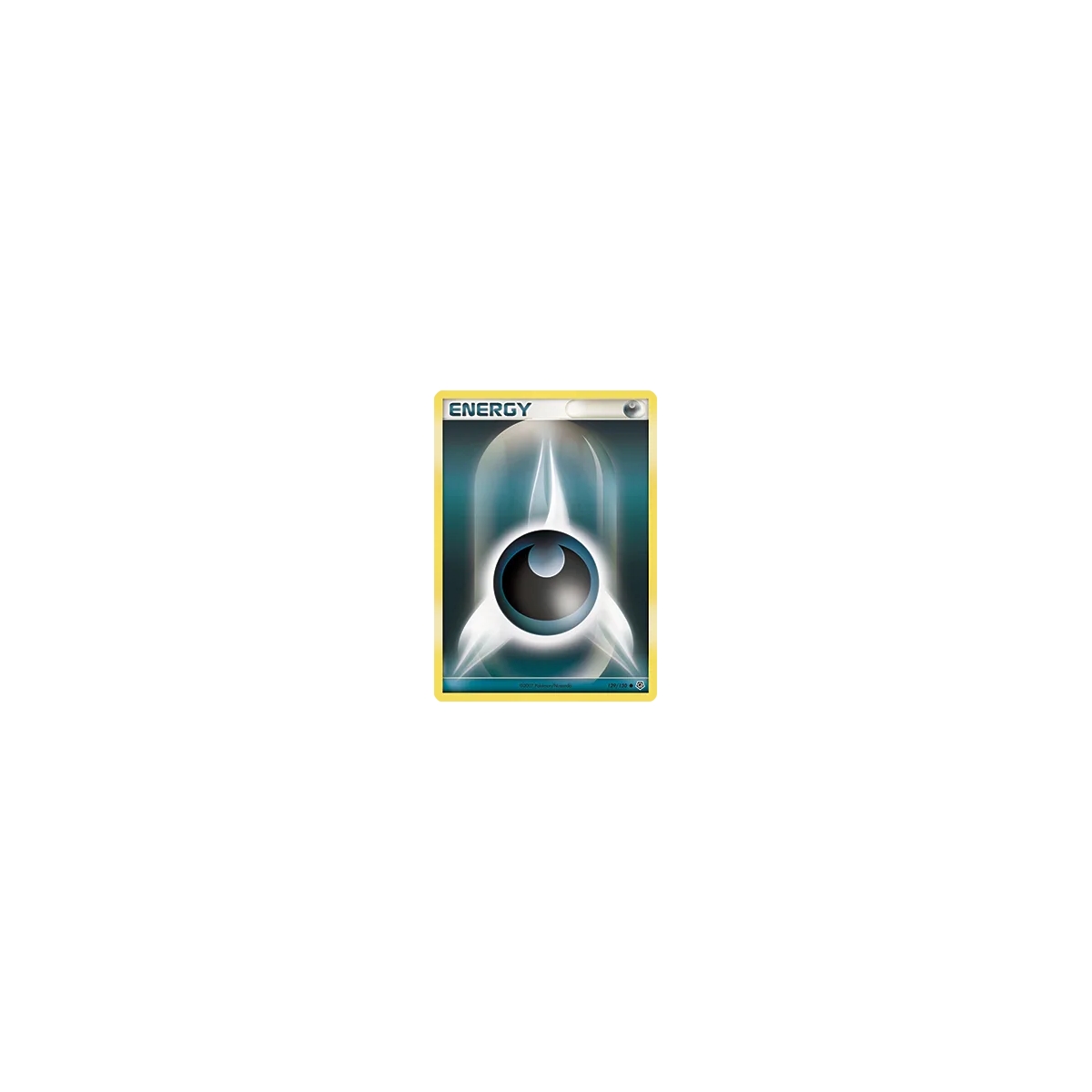 Carte Énergie Obscurité - Commune (Brillante) de Pokémon Diamant & Perle 129/130