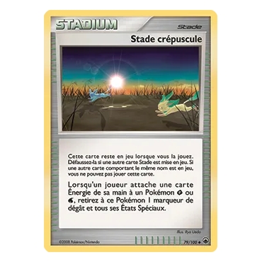 Stade crépuscule 79/100 : Joyau Peu commune (Brillante) de l'extension Pokémon Diamant & Perle Aube Majestueuse