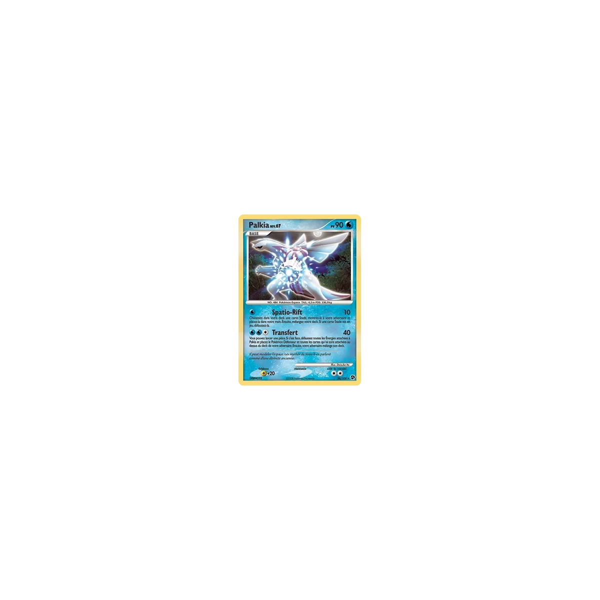 Palkia 26/106 : Joyau Rare (Brillante) de l'extension Pokémon Diamant & Perle Duels au sommet