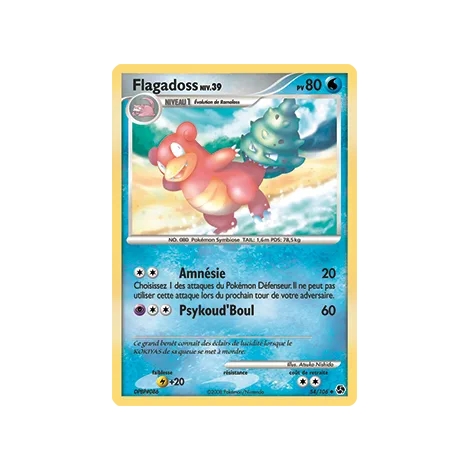 Flagadoss 54/106 : Joyau Peu commune (Brillante) de l'extension Pokémon Diamant & Perle Duels au sommet