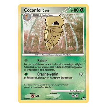 Coconfort 73/106 : Joyau Commune (Brillante) de l'extension Pokémon Diamant & Perle Duels au sommet