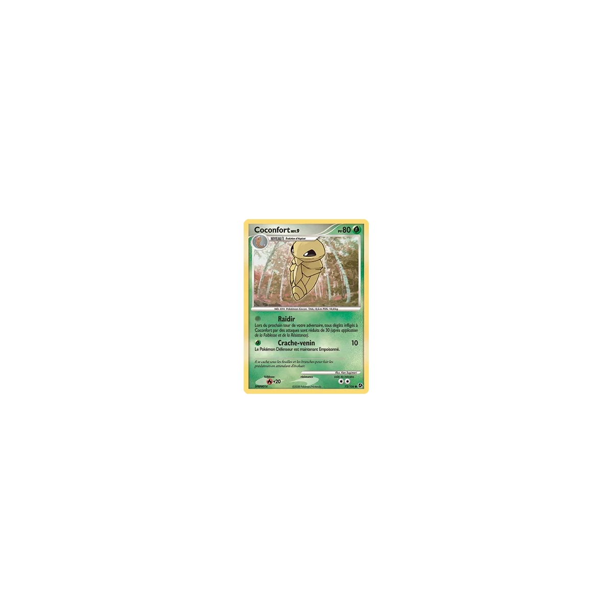 Coconfort 73/106 : Joyau Commune (Brillante) de l'extension Pokémon Diamant & Perle Duels au sommet