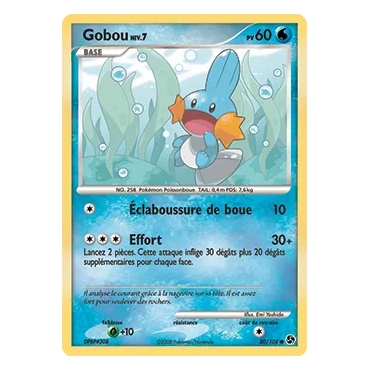 Découvrez Gobou, carte Commune (Brillante) de la série Diamant & Perle Duels au sommet