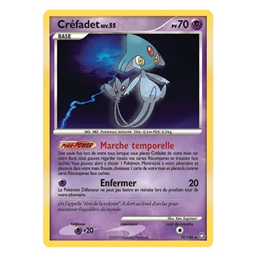 Découvrez Créfadet, carte Rare (Brillante) de la série Diamant & Perle Éveil des Légendes