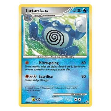 Carte Tartard - Rare (Brillante) de Pokémon Diamant & Perle Éveil des Légendes 35/146