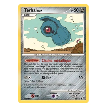 Carte Terhal - Commune (Brillante) de Pokémon Diamant & Perle Éveil des Légendes 83/146