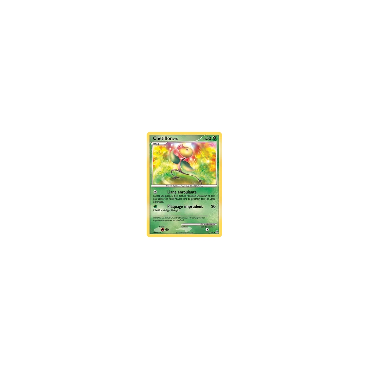 Chetiflor 85/146 : Joyau Commune (Brillante) de l'extension Pokémon Diamant & Perle Éveil des Légendes