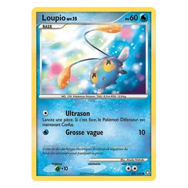 Loupio 87/146 : Joyau Commune (Brillante) de l'extension Pokémon Diamant & Perle Éveil des Légendes