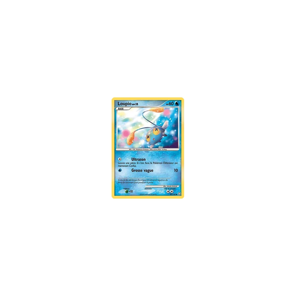 Loupio 87/146 : Joyau Commune (Brillante) de l'extension Pokémon Diamant & Perle Éveil des Légendes