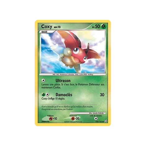 Carte Coxy - Commune (Brillante) de Pokémon Diamant & Perle Éveil des Légendes 104/146