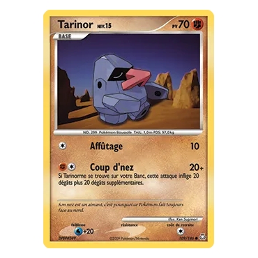 Carte Tarinor - Commune (Brillante) de Pokémon Diamant & Perle Éveil des Légendes 109/146