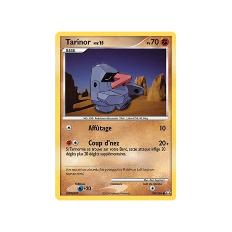 Carte Tarinor - Commune (Brillante) de Pokémon Diamant & Perle Éveil des Légendes 109/146