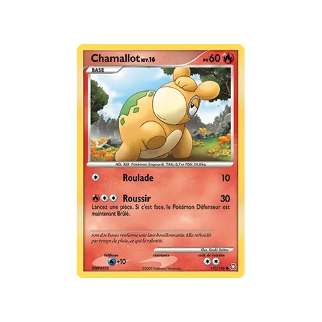 Chamallot 110/146 : Joyau Commune (Brillante) de l'extension Pokémon Diamant & Perle Éveil des Légendes