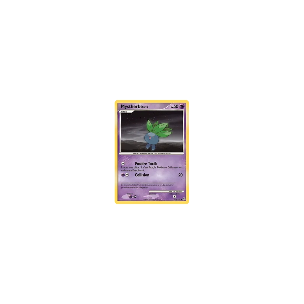 Mystherbe 112/146 : Joyau Commune (Brillante) de l'extension Pokémon Diamant & Perle Éveil des Légendes