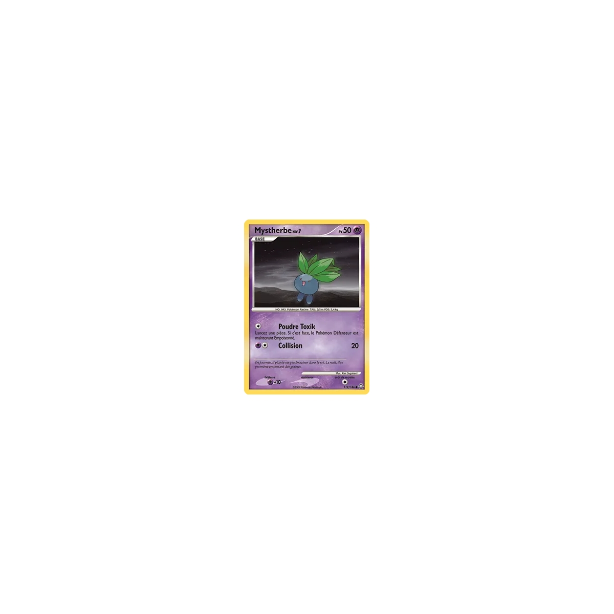 Mystherbe 112/146 : Joyau Commune (Brillante) de l'extension Pokémon Diamant & Perle Éveil des Légendes