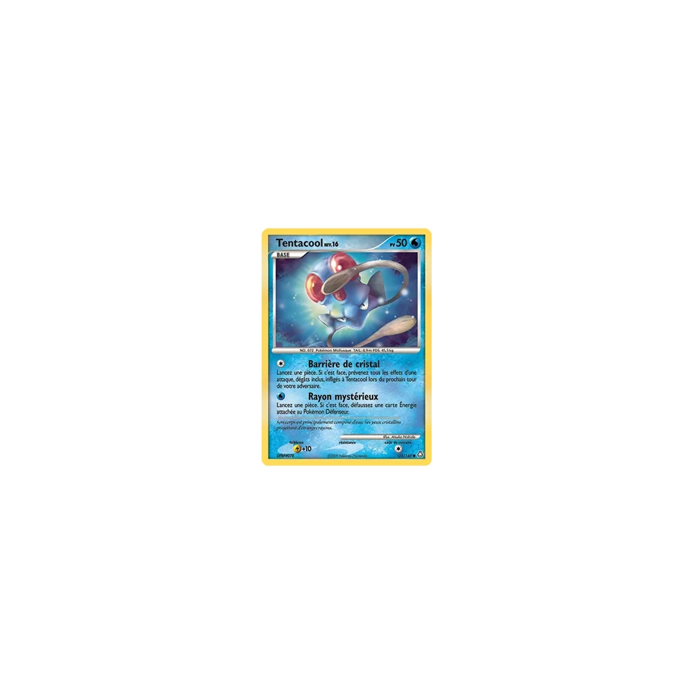 Tentacool 125/146 : Joyau Commune (Brillante) de l'extension Pokémon Diamant & Perle Éveil des Légendes