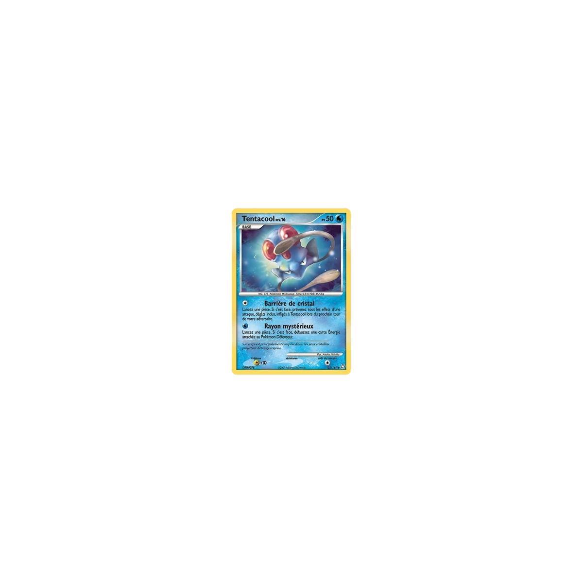 Tentacool 125/146 : Joyau Commune (Brillante) de l'extension Pokémon Diamant & Perle Éveil des Légendes