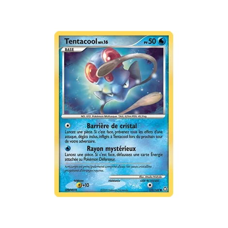 Tentacool 125/146 : Joyau Commune (Brillante) de l'extension Pokémon Diamant & Perle Éveil des Légendes