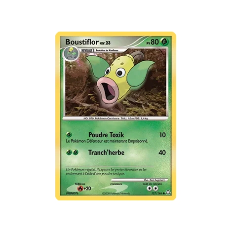 Boustiflor 127/146 : Joyau Commune (Brillante) de l'extension Pokémon Diamant & Perle Éveil des Légendes