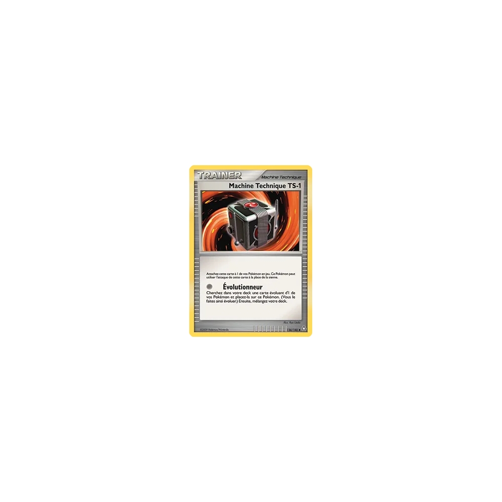 Carte Machine Technique TS-1 - Peu commune (Brillante) de Pokémon Diamant & Perle Éveil des Légendes 136/146