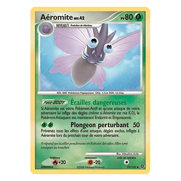 Carte Aéromite - Peu commune (Brillante) de Pokémon Diamant & Perle Merveilles Secrètes 73/132