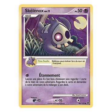 Skélénox 86/132 : Joyau Commune (Brillante) de l'extension Pokémon Diamant & Perle Merveilles Secrètes