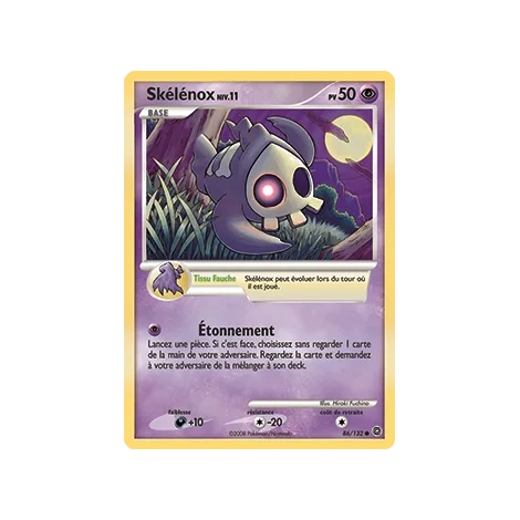 Skélénox 86/132 : Joyau Commune (Brillante) de l'extension Pokémon Diamant & Perle Merveilles Secrètes