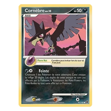 Carte Cornèbre - Commune (Brillante) de Pokémon Diamant & Perle Merveilles Secrètes 95/132