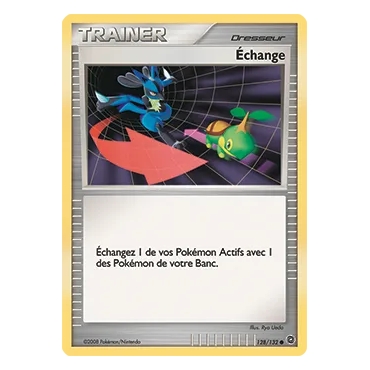 Carte Échange - Commune (Brillante) de Pokémon Diamant & Perle Merveilles Secrètes 128/132